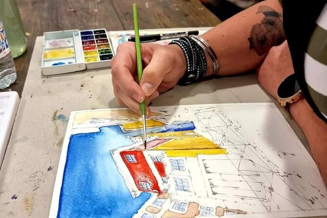 Create Watercolour With Hugo do Lago in Porto - Morning or afternoon sessions: how to choose the best time in Porto
