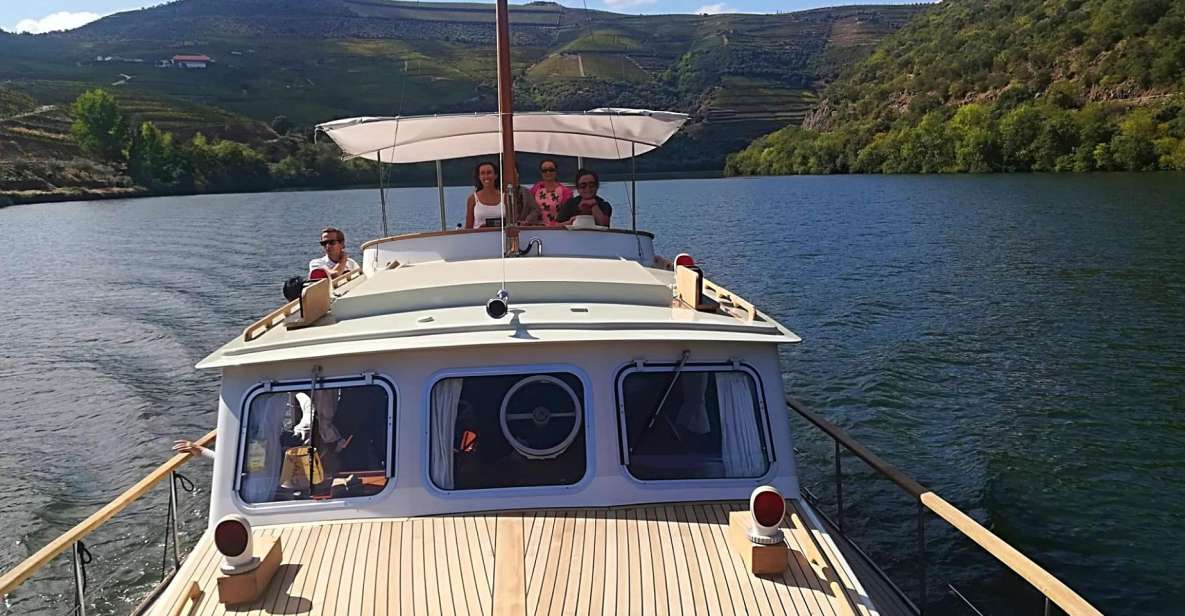 From Pinhão: Private Yacht Cruise along the Douro River - Entering The Douro at Ânima Durius in Pinhão
