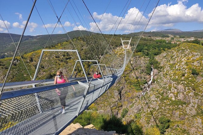 From Porto: Aveiro, Paiva Walkways, Suspension Bridge and Lunch - Arouca 516 suspension bridge: nerves, views, and that exclusive slot