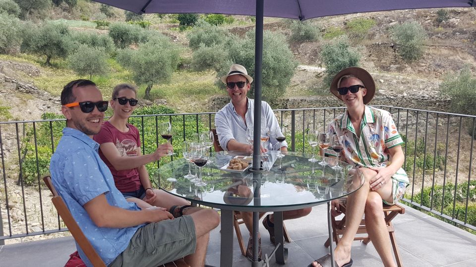 From Porto: Douro Valley Tour with Tastings, Boat & Lunch - Pinhão boat cruise: the terraced vineyards view from the river