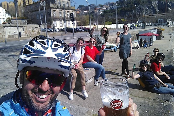 From Porto with view to Gaia: Private Bike Tour #DuckSideOfPorto - Stop-by-Stop: Praça da Ribeira, Confraria Church, and Miragaia