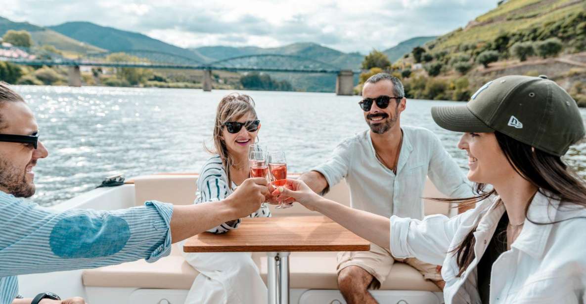 Pinhão: Douro River Solar Boat Tour with Wine Tasting - Romaneira stop: the scenic moment people point their cameras at