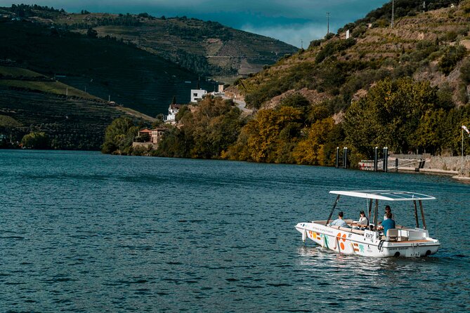 Pinhão: Electric Boat Experience 1h - Taste of Two Wines - Meeting point reality check: don’t be late, and use the map