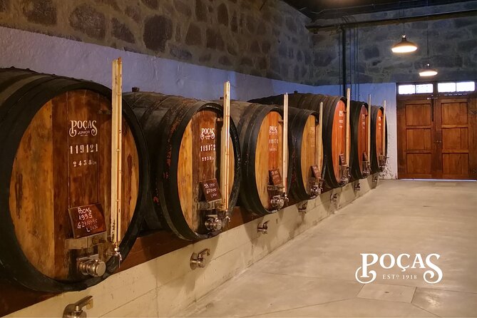 Poças Guided Visit and Wine Tasting of 3 Port Wines - What you taste: White Port, LBV, and Reserve Tawny