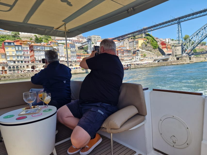 Porto: 6 Bridges Cruise & Port Wine with Sunset Option - Small-Group Comfort on a Motorboat: Room to Breathe