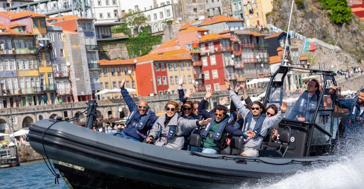 Porto: Douro River Speedboat Tour - Price and value: $53 for 45 minutes of Porto and Gaia in motion