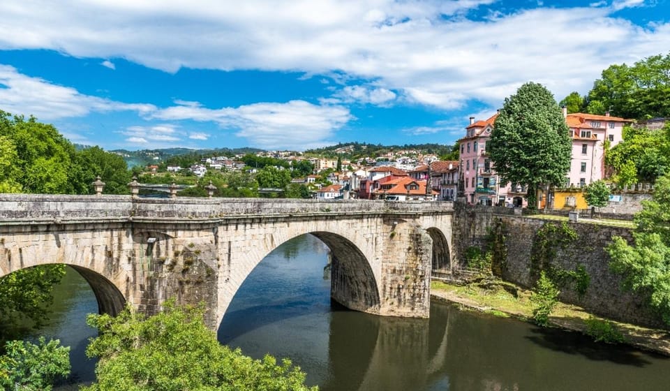 Porto: Douro Valley & Amarante Wine, Food & River Tour - Amarante historic center: São Gonçalo Church and pastry time