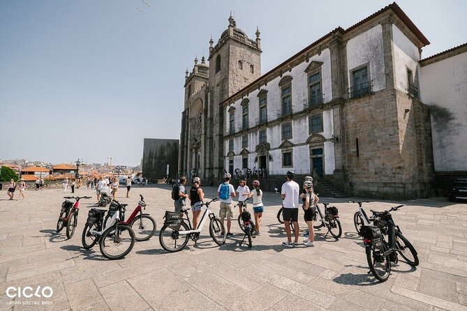 Porto Highlights in 3 Hours E-Bike Tour - Historical, Sightseeing - Catedral do Porto: ancient stone, easy pause time