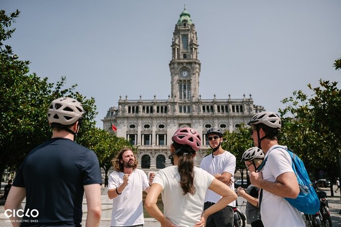Porto Highlights in 3 Hours E-Bike Tour - Historical, Sightseeing - São Bento Railway Station and its blue tile storytelling
