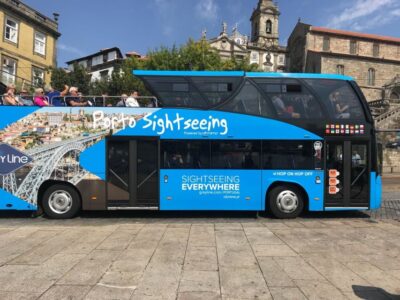 Porto: Hop-on Hop-off Bus with Optional Cruise & Wine Cellar - Orange Line: Gaia waterfront views and classic port-side stops