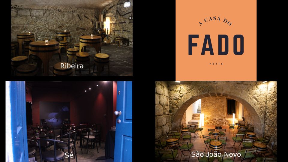 Porto: Live Fado Show with Glass of Port Wine - Casa do Fado locations: where you’ll sit changes the feel