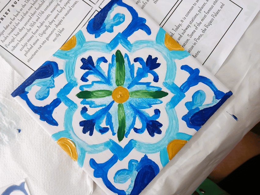 Porto: Tile Painting and Cocktails in Downtown Porto - Key Highlights You’ll Feel During the Workshop