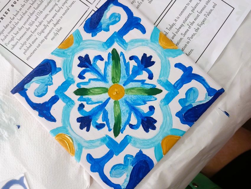 Porto: Tile Painting and Cocktails in Downtown Porto - Studio Vibe and Practical Rules in the Space