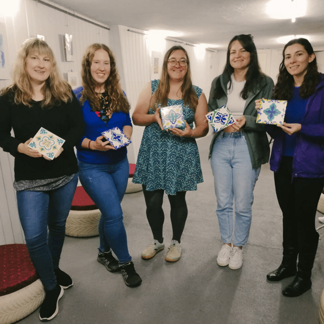 Porto: Tile-Painting Workshop with Porto Wine - Bainharia - Learning the Porto tile story as you paint