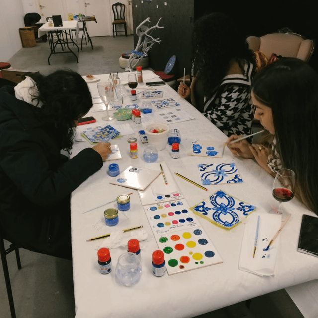 Porto: Tile-Painting Workshop with Porto Wine - Bainharia - Price and value: $45 for a handmade Porto souvenir